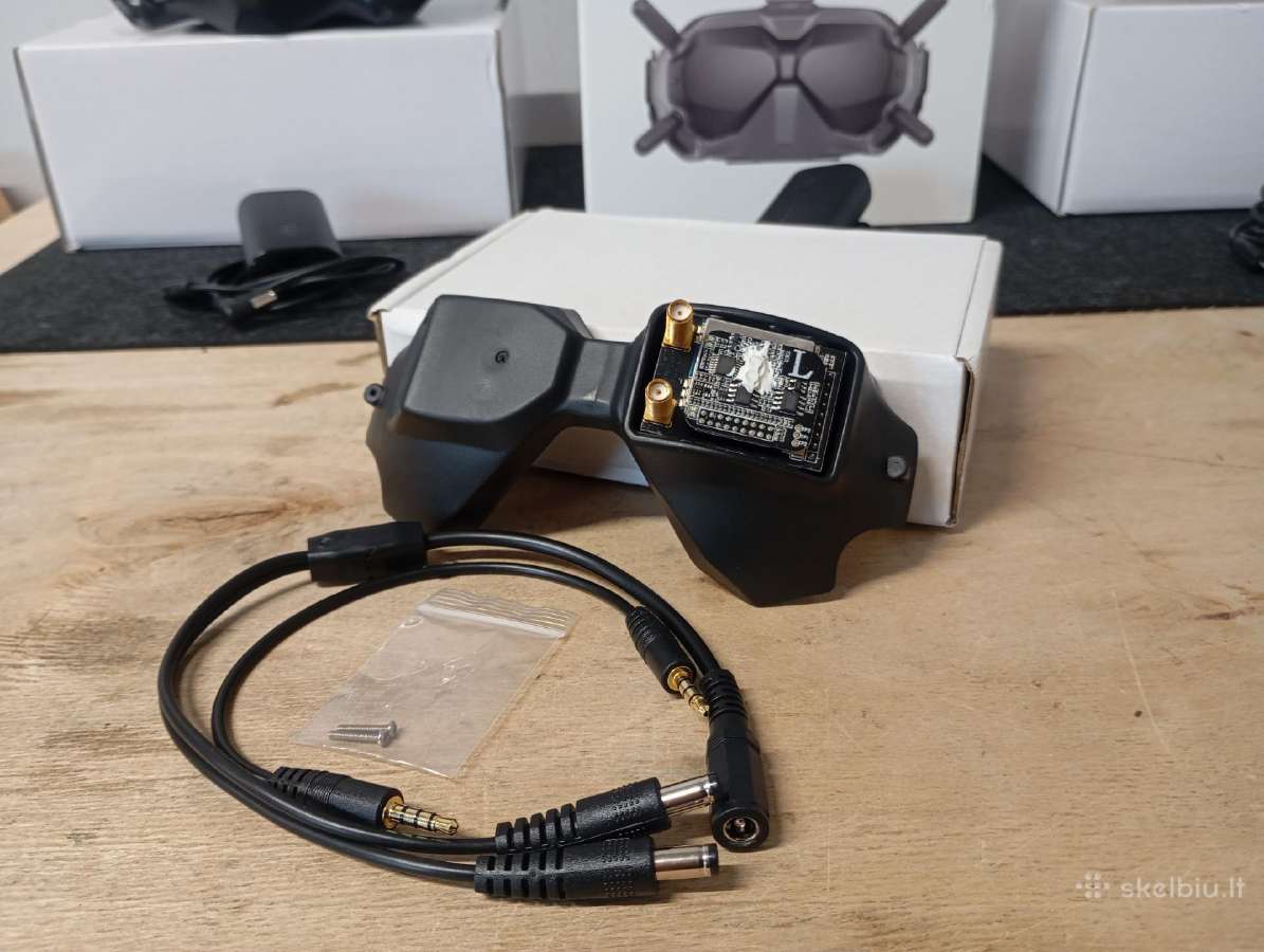 Dji Fpv Goggles akiniai, HD dronai, antenos - nuotraukos Nr. 24