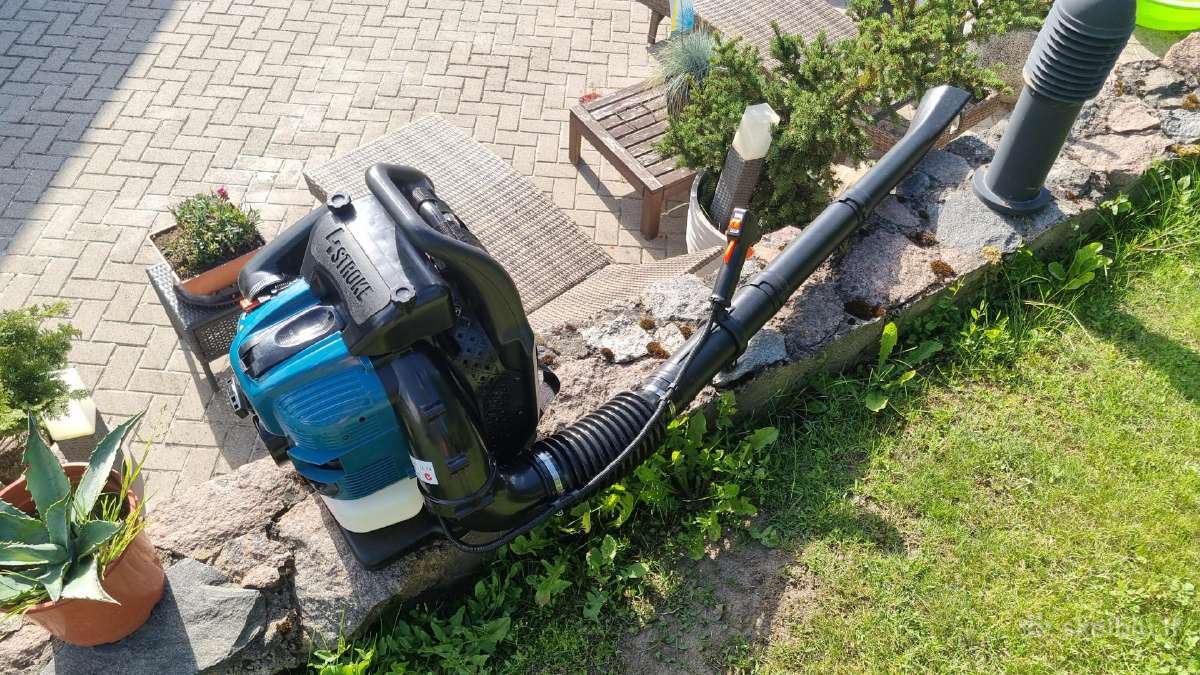Keturtaktis benzininis lapu puteklis. - nuotraukos Nr. 3