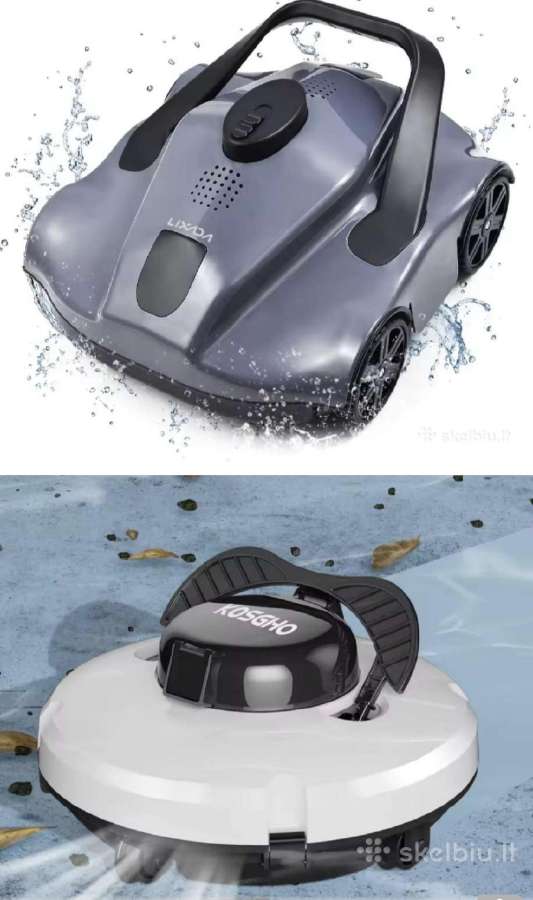 Automatiniai baseino valymo robotai