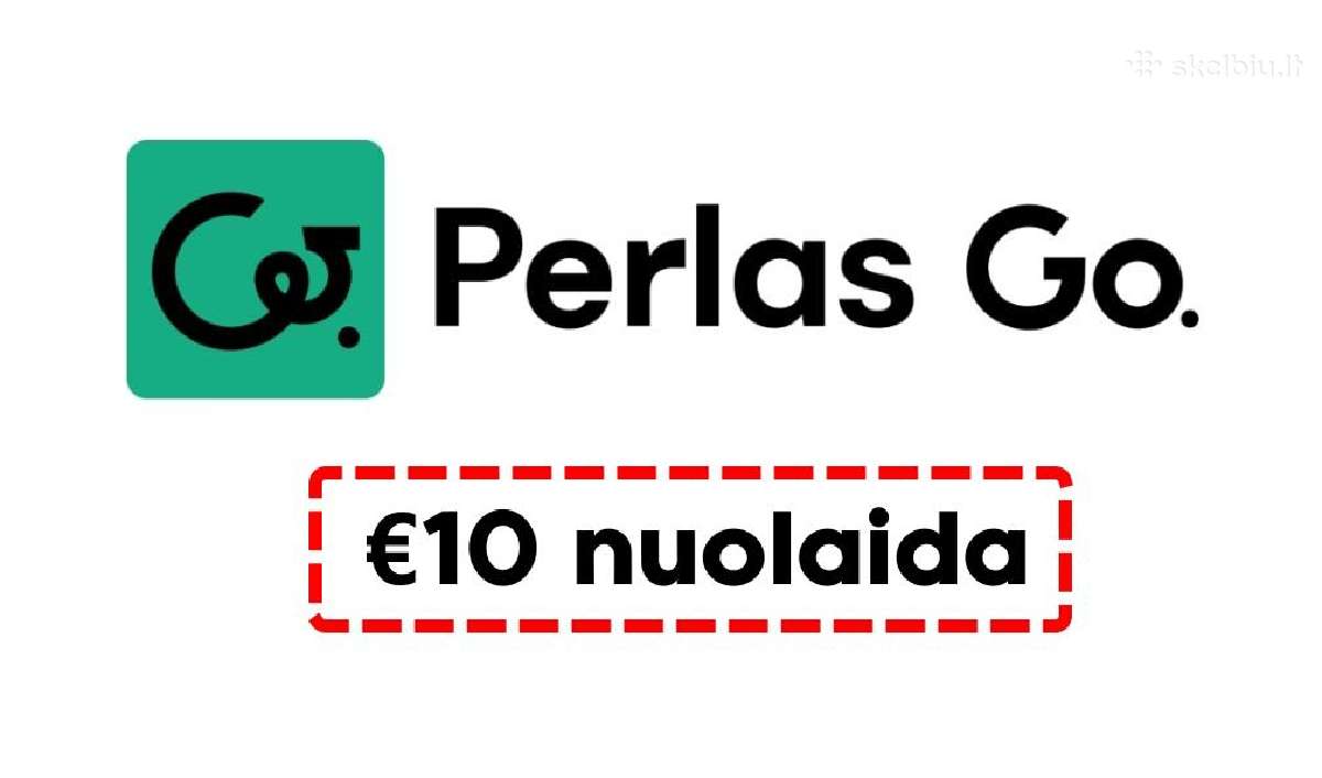 Perlas Go nuolaidos kodas - 10 Eur