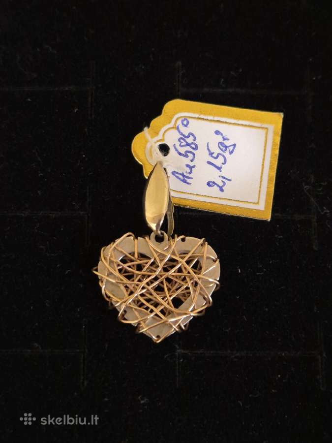 Auksiniai pakabukai nuo 54 Eur - nuotraukos Nr. 2