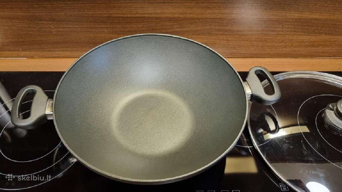 Woll keptuvė Diamond Titan Best Wok+dangtis - nuotraukos Nr. 15