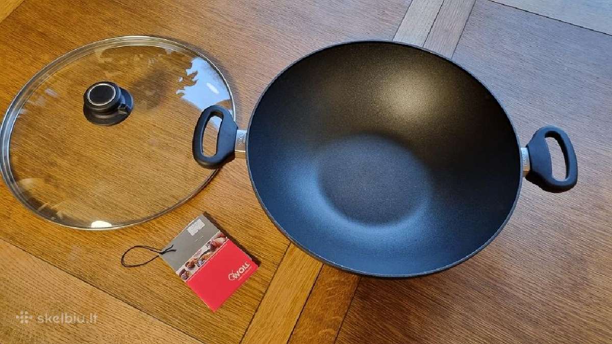 Woll keptuvė Diamond Titan Best Wok+dangtis - nuotraukos Nr. 2