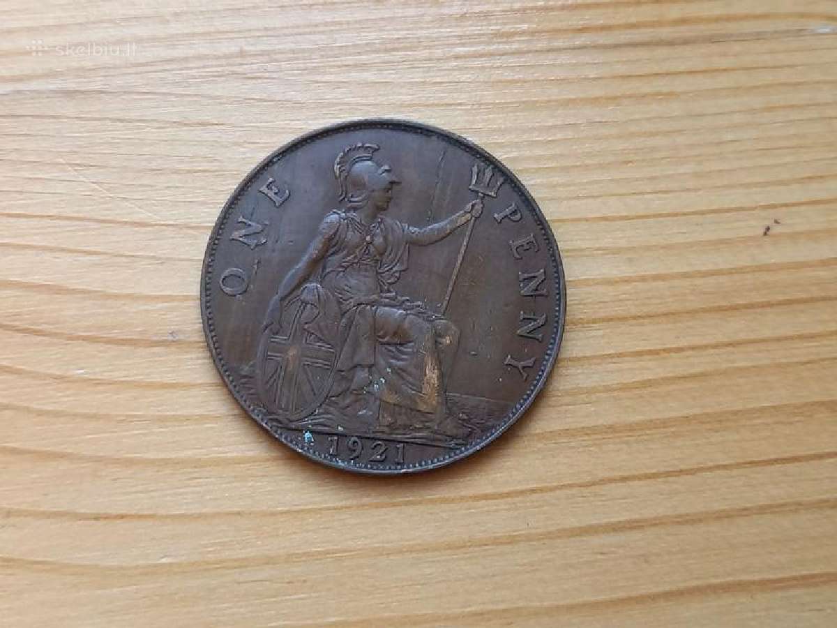 Britanija 1921 1 pensas