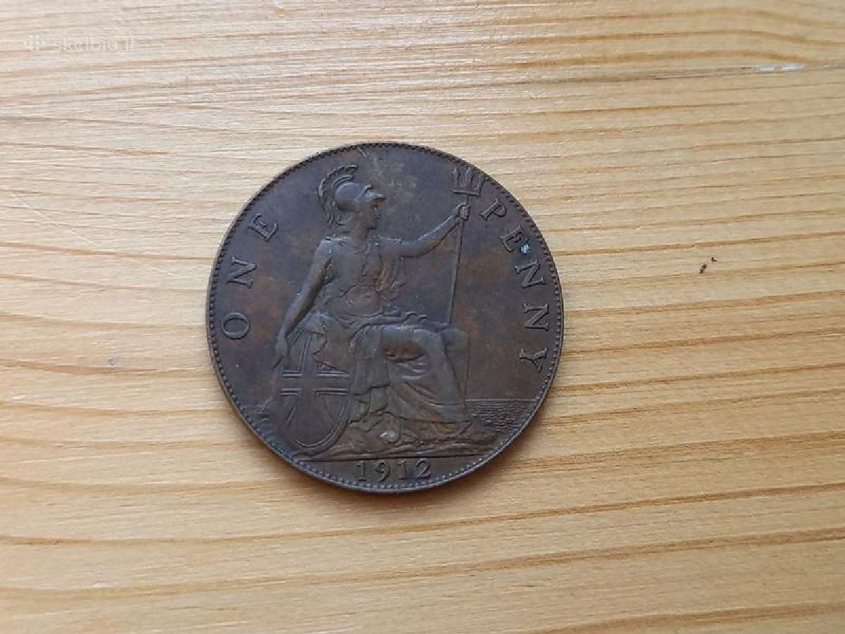Britanija 1912 1 pensas