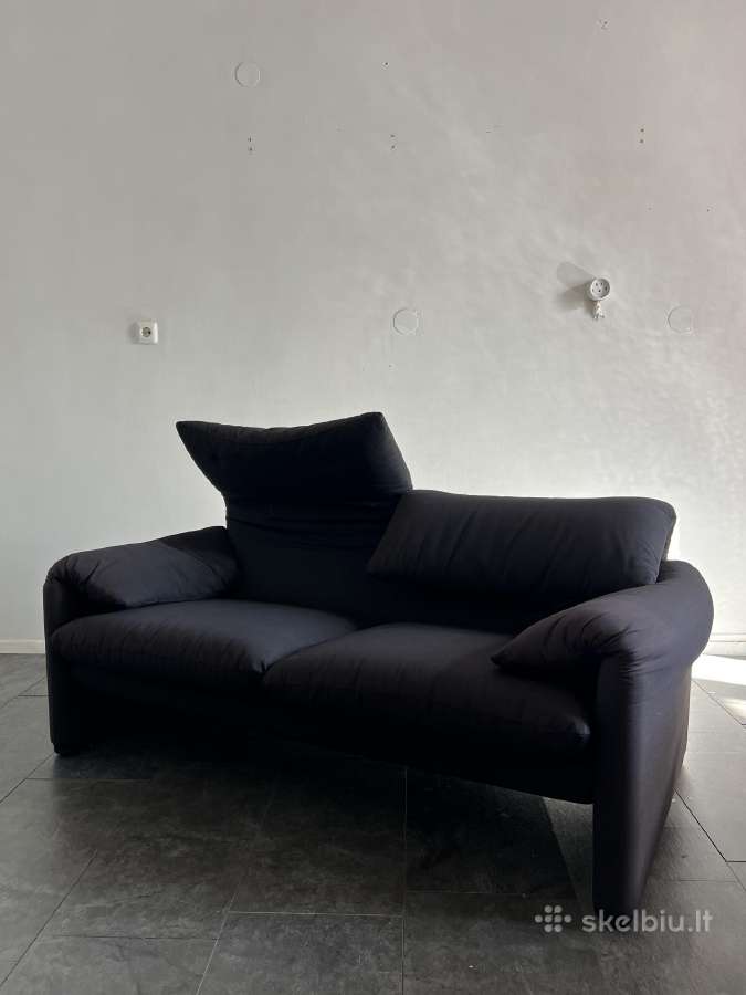 Vico Magistretti Maralunga Cassina itališka sofa