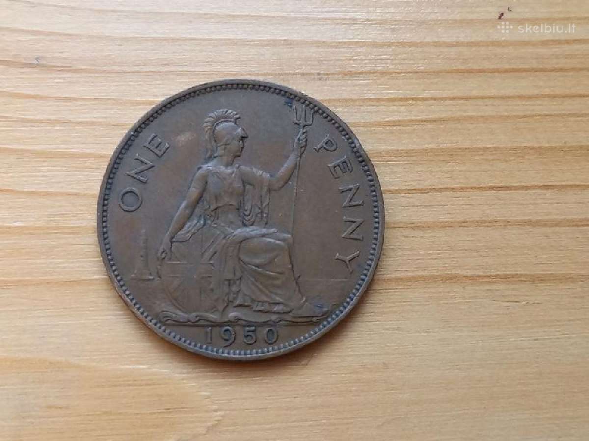 Britanija 1950 1 pensas