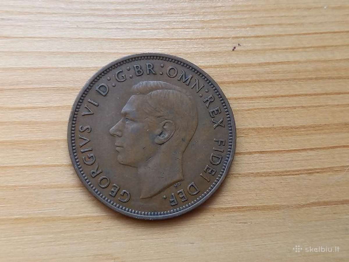 Britanija 1950 1 pensas - nuotraukos Nr. 2