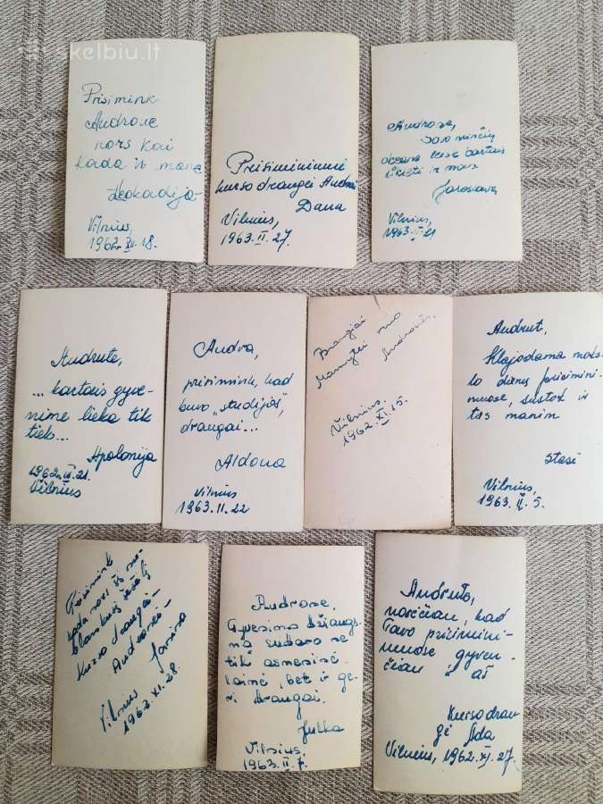 Studentės Vilnius 1962-1963m - nuotraukos Nr. 5
