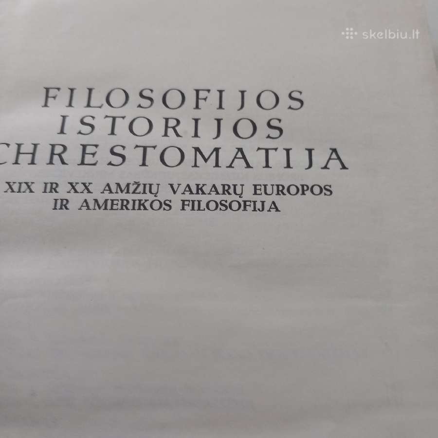 Filosofijos istorijos chrestomatija - nuotraukos Nr. 2
