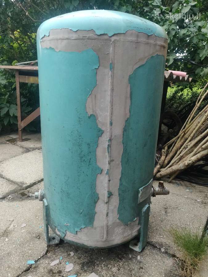 Storo metalo hidroforas backa - nuotraukos Nr. 3