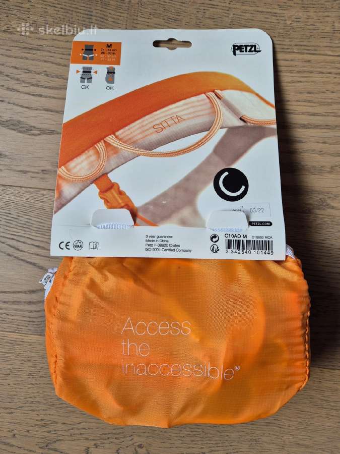 Petzl Sitta alpinizmo diržai M dydis - nuotraukos Nr. 2