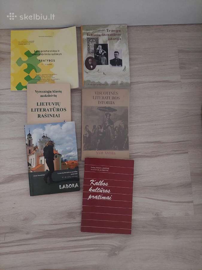 Knygos lietuvių literatūros mokymui - nuotraukos Nr. 2