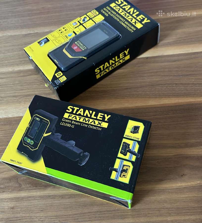 Stanley Fatmax Atstumu matuokli ir nivelyro imtuva