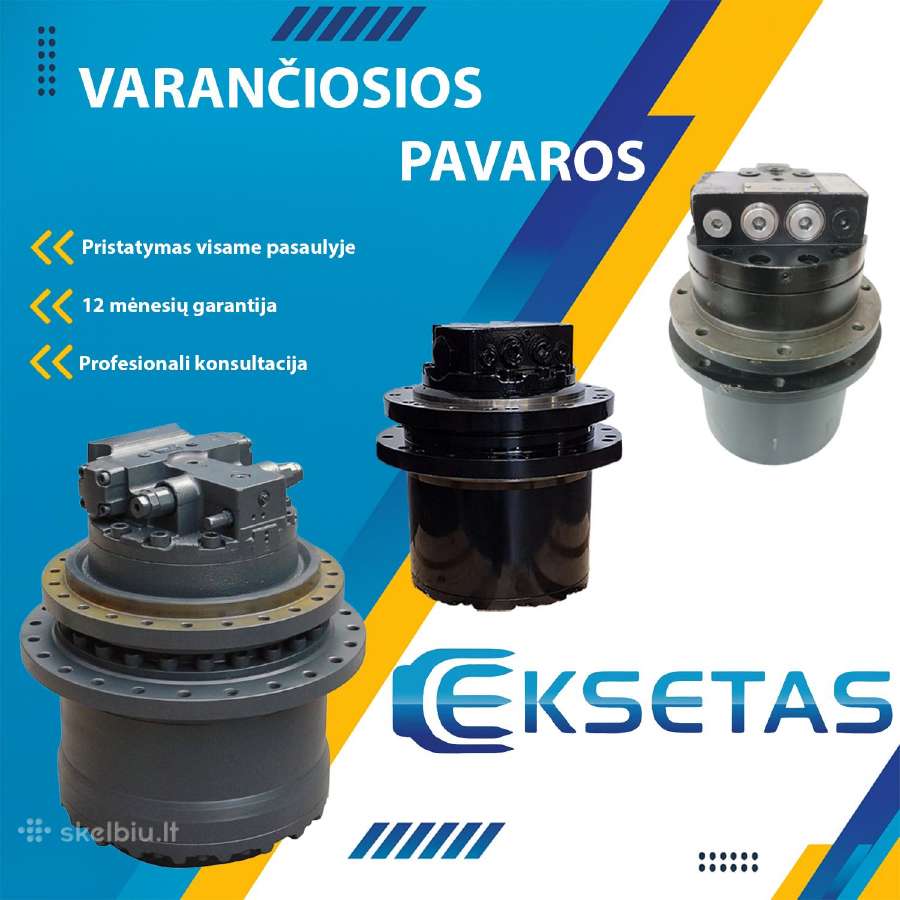 Varančiosios pavaros ir jų dalys technikai