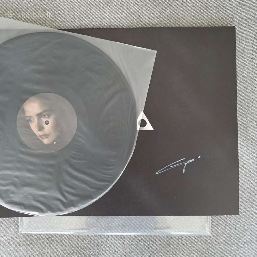 Gjan plokštelė su autografu "Pasiduodu Sau"