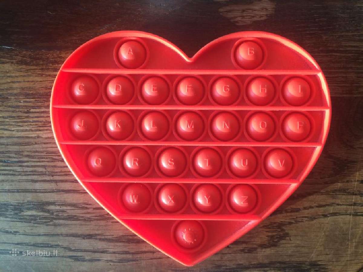 Popit arba popidai raminantis žaidimas su abėcėle - nuotraukos Nr. 2