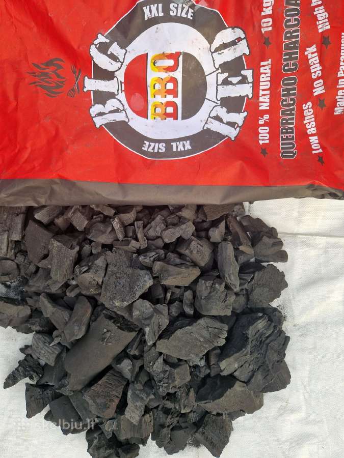 Quebracho Big Red medžio anglis 10 kg - nuotraukos Nr. 2