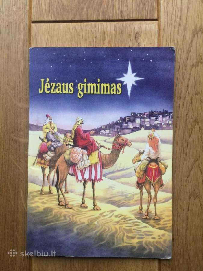 Knyga vaikams Jėzaus Gimimas