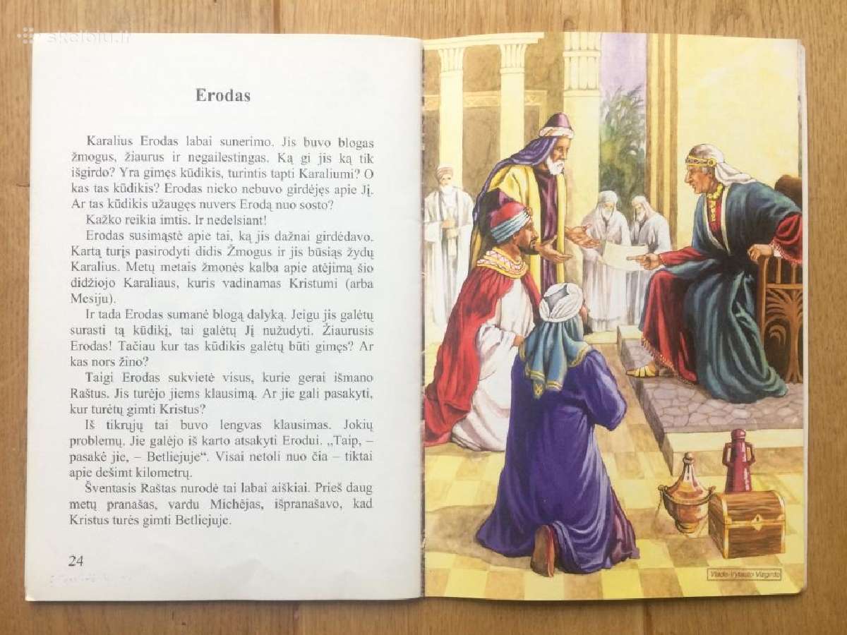 Knyga vaikams Jėzaus Gimimas - nuotraukos Nr. 2