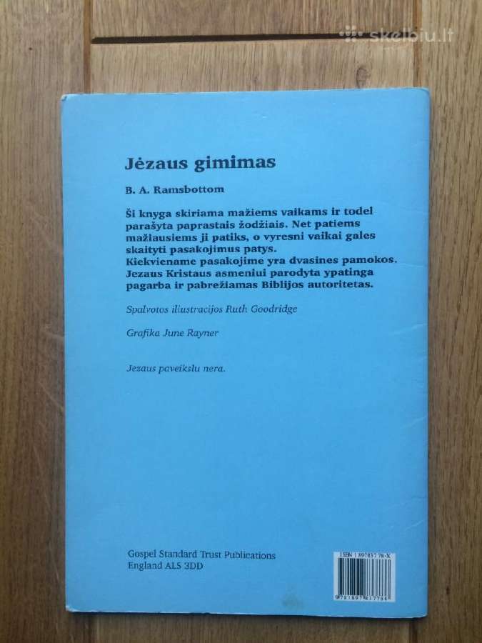 Knyga vaikams Jėzaus Gimimas - nuotraukos Nr. 3