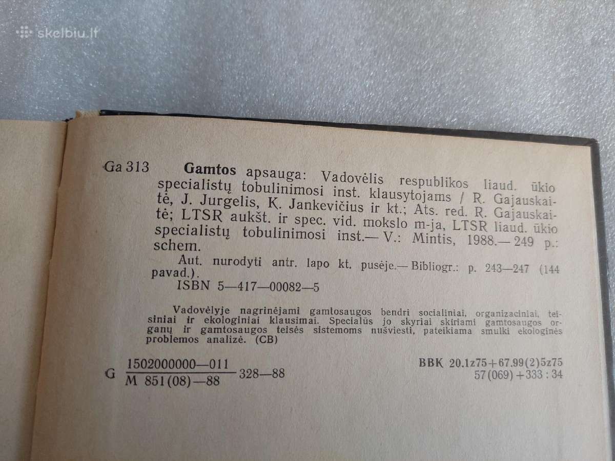 Gamtos apsauga - nuotraukos Nr. 4