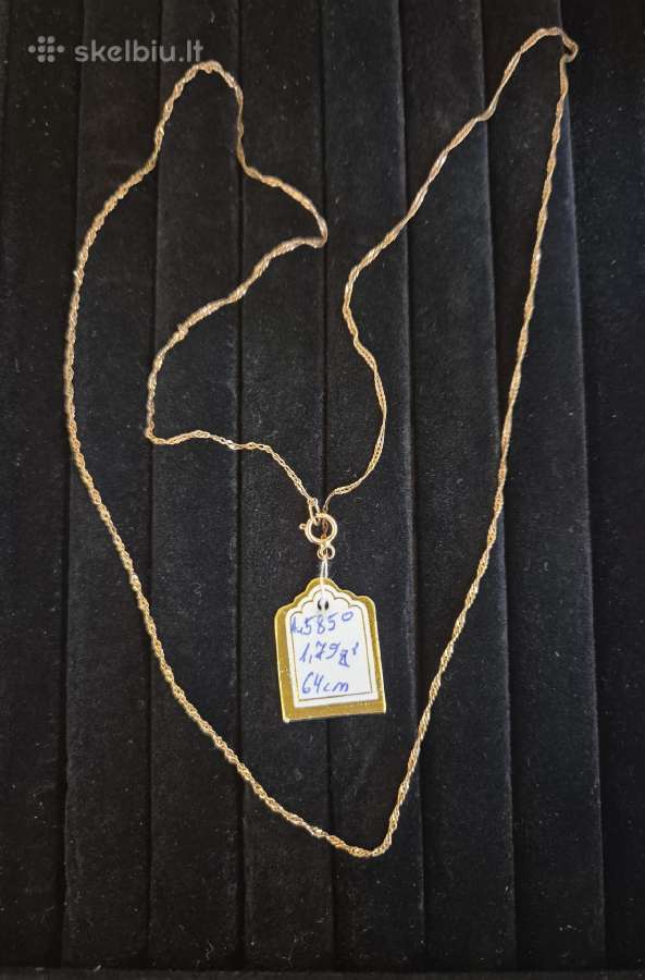 Auksinės grandinėlės nuo 179 Eur - nuotraukos Nr. 3