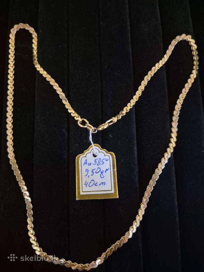 Auksinės grandinėlės nuo 179 Eur - nuotraukos Nr. 5