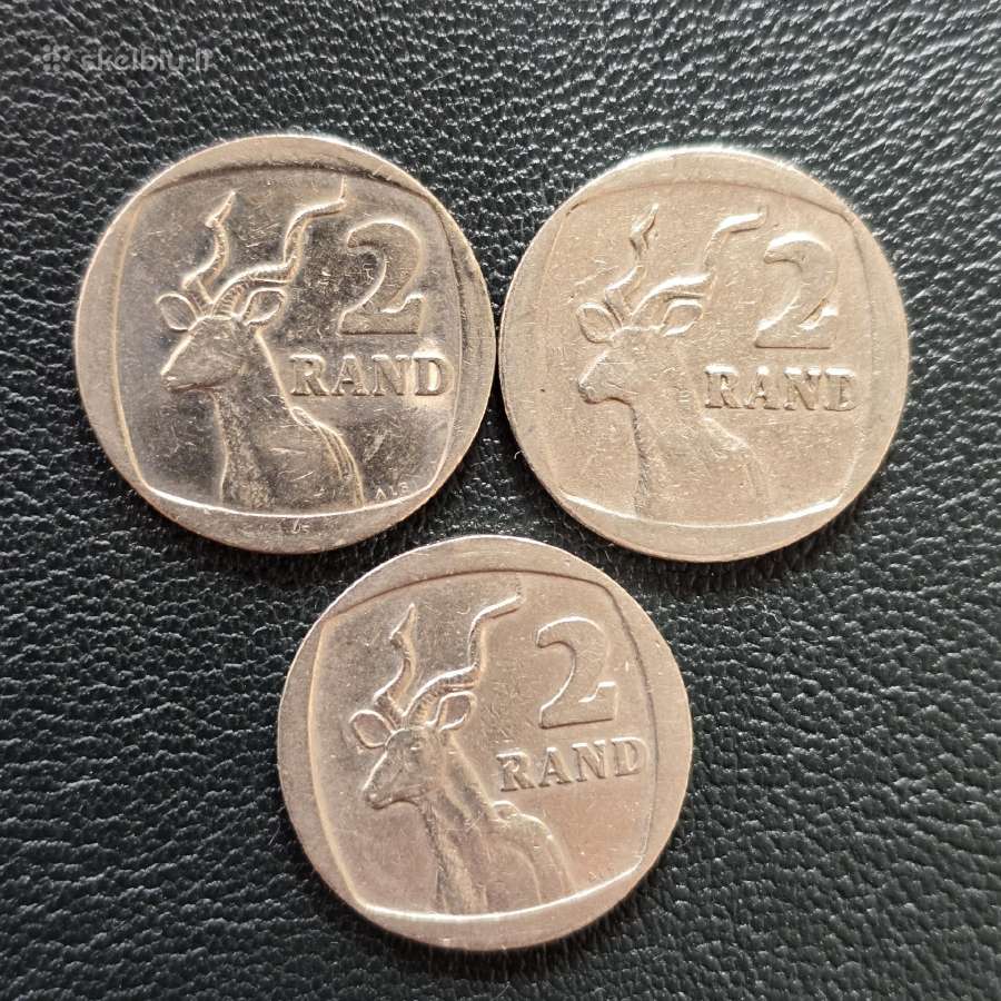 Pietų Afrika Par 2 Rand 1989,1991, 2003
