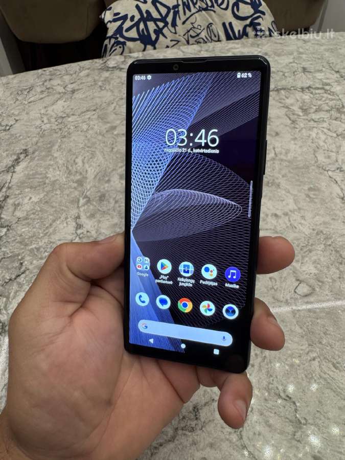 Xperia 10III, 6/128gb apynaujis