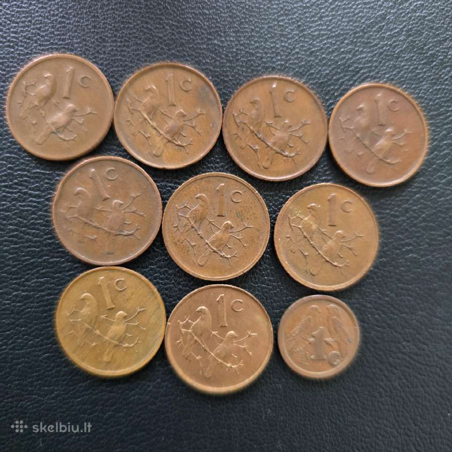 Pietų Afrika Par 20,10,5,2,1 cent - nuotraukos Nr. 2