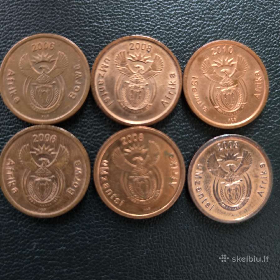Pietų Afrika Par 20,10,5,2,1 cent - nuotraukos Nr. 5