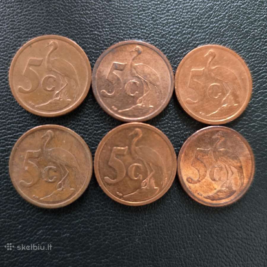Pietų Afrika Par 20,10,5,2,1 cent - nuotraukos Nr. 6
