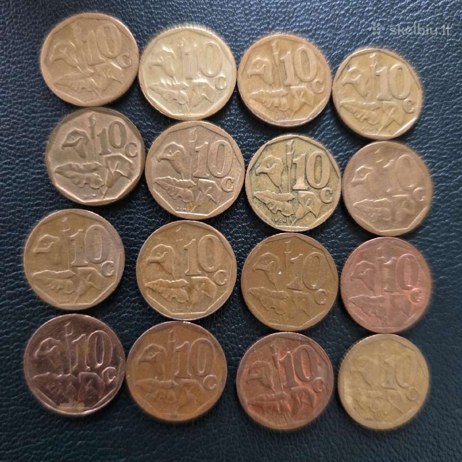 Pietų Afrika Par 20,10,5,2,1 cent - nuotraukos Nr. 8