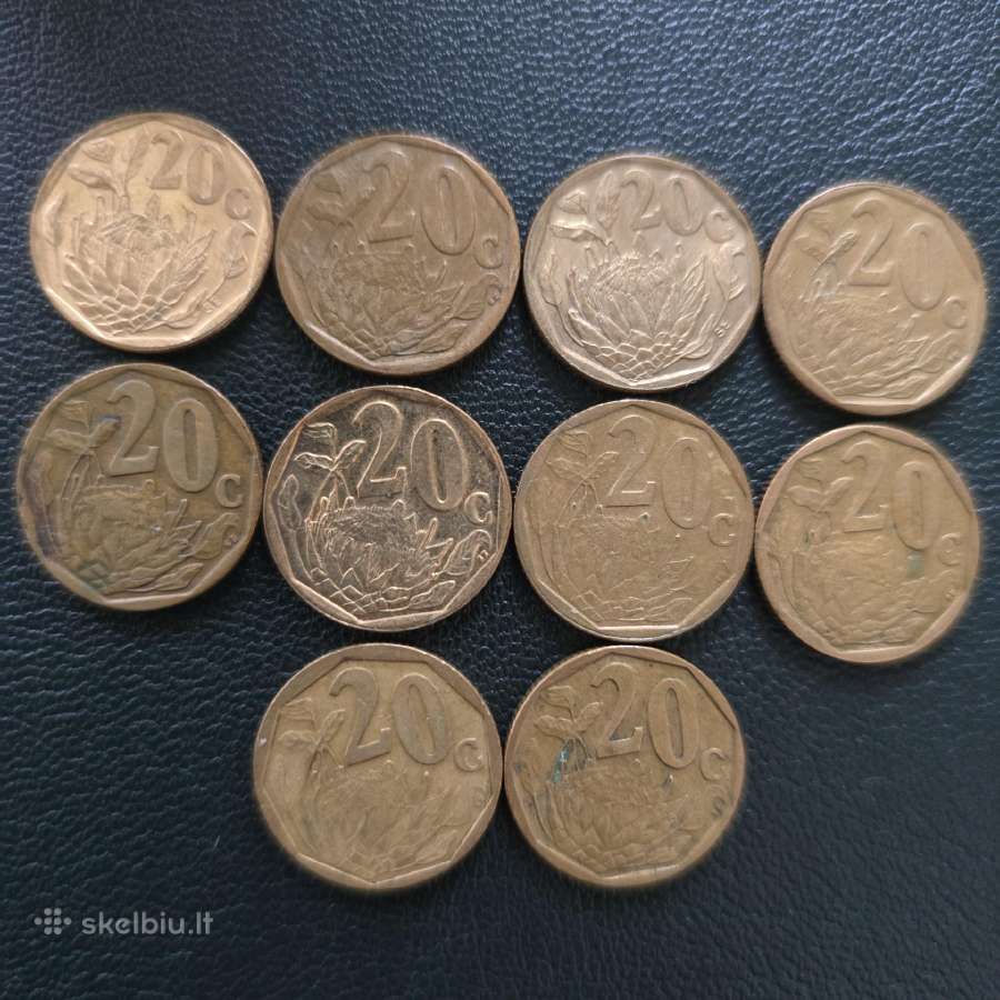 Pietų Afrika Par 20,10,5,2,1 cent - nuotraukos Nr. 10