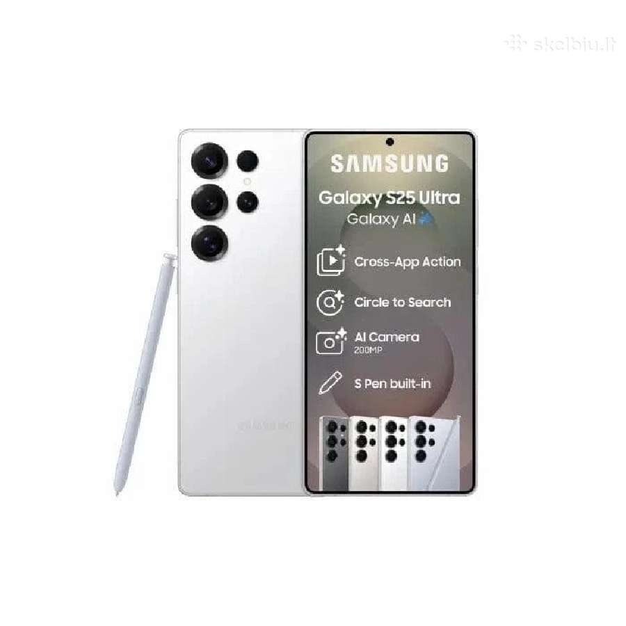 Naujas Samsung S25 Ultra, 256gb, 3 Spalvu - nuotraukos Nr. 3