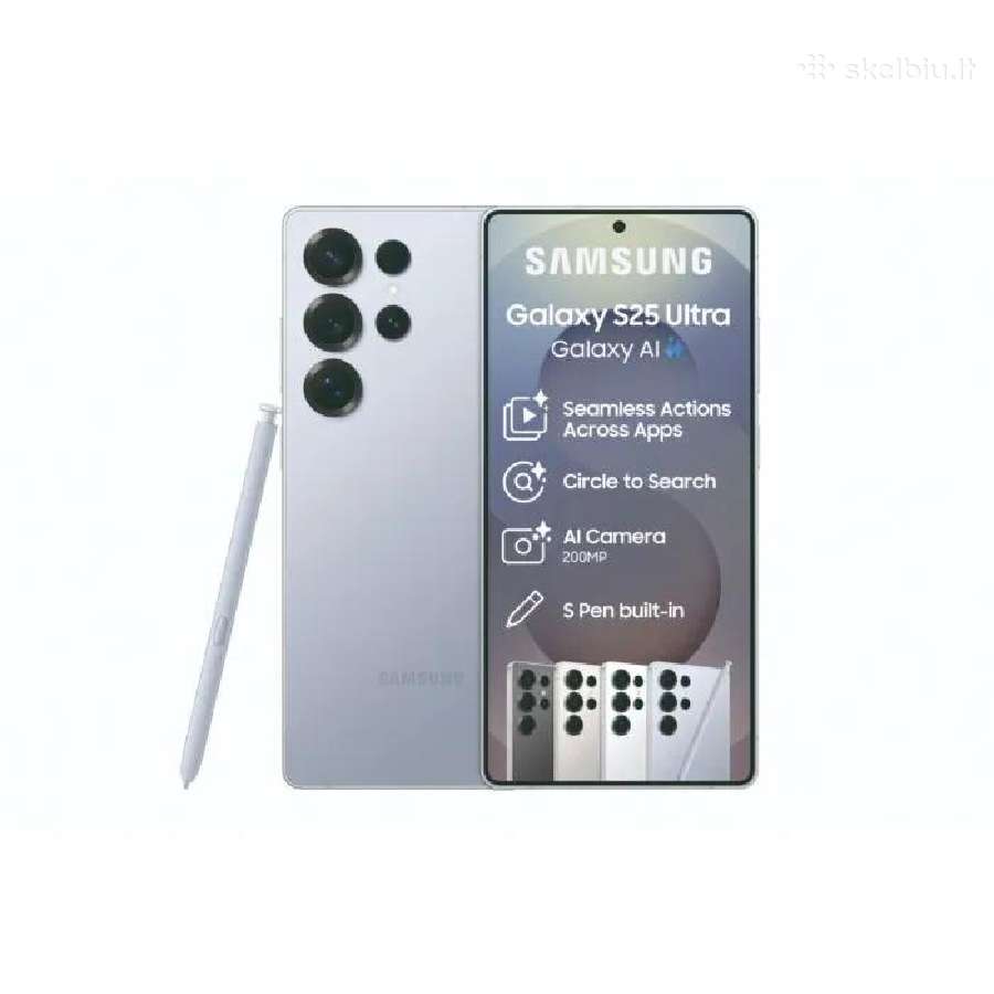 Naujas Samsung S25 Ultra, 256gb, 3 Spalvu - nuotraukos Nr. 4