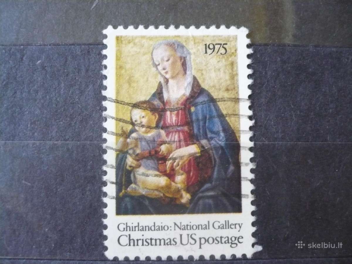 1975 metų Kalėdų pašto ženklai