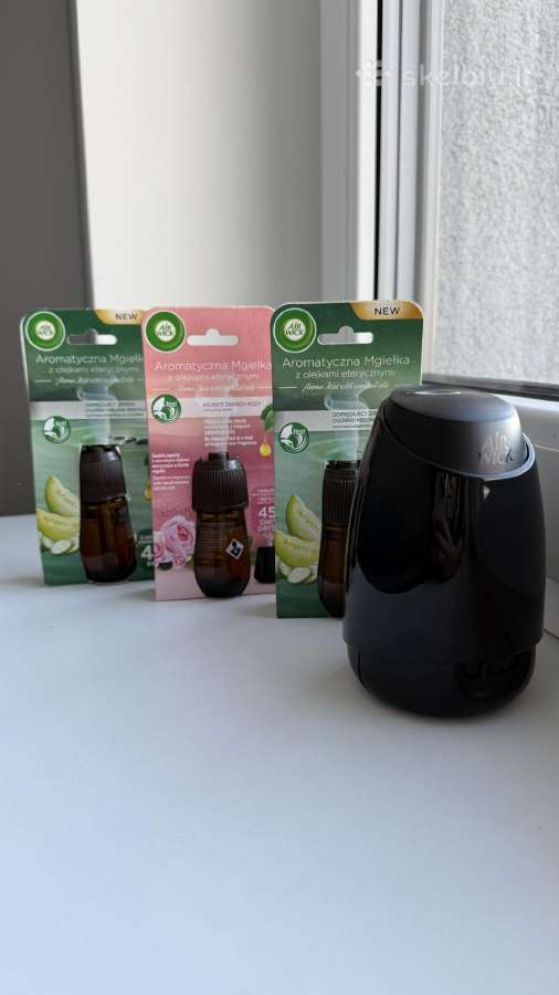 Automatinis kvapų difuzorius + 3 kvapai po 20 ml - nuotraukos Nr. 2