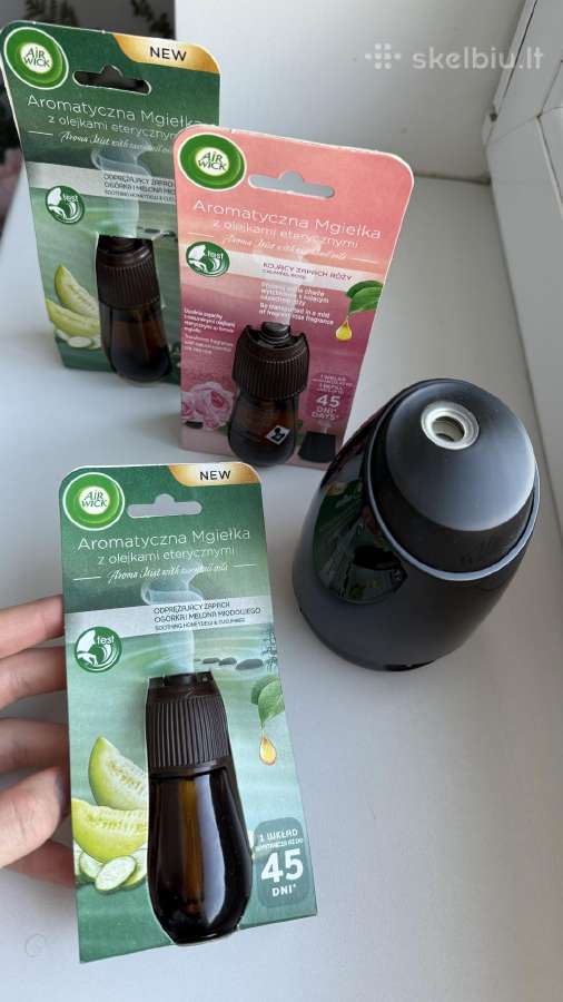 Automatinis kvapų difuzorius + 3 kvapai po 20 ml - nuotraukos Nr. 7