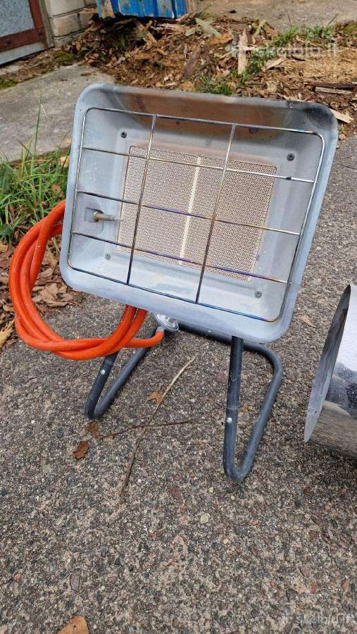 16 kw dujinis šildytuvas (raketa) , žirafa - nuotraukos Nr. 3