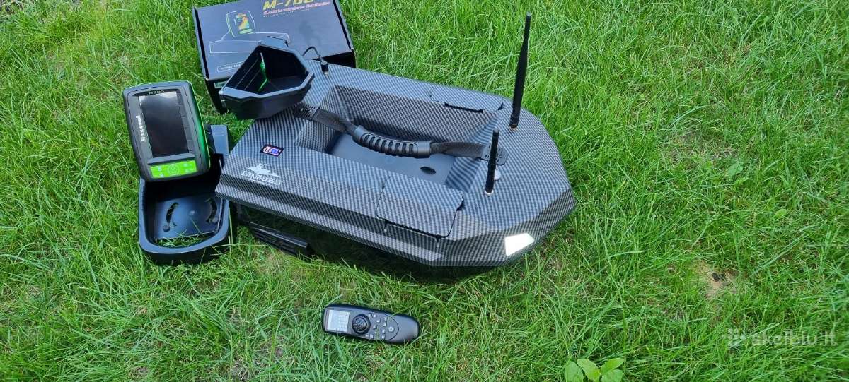 Naujas Assassin laivelis žvejybai šerimo pašarų