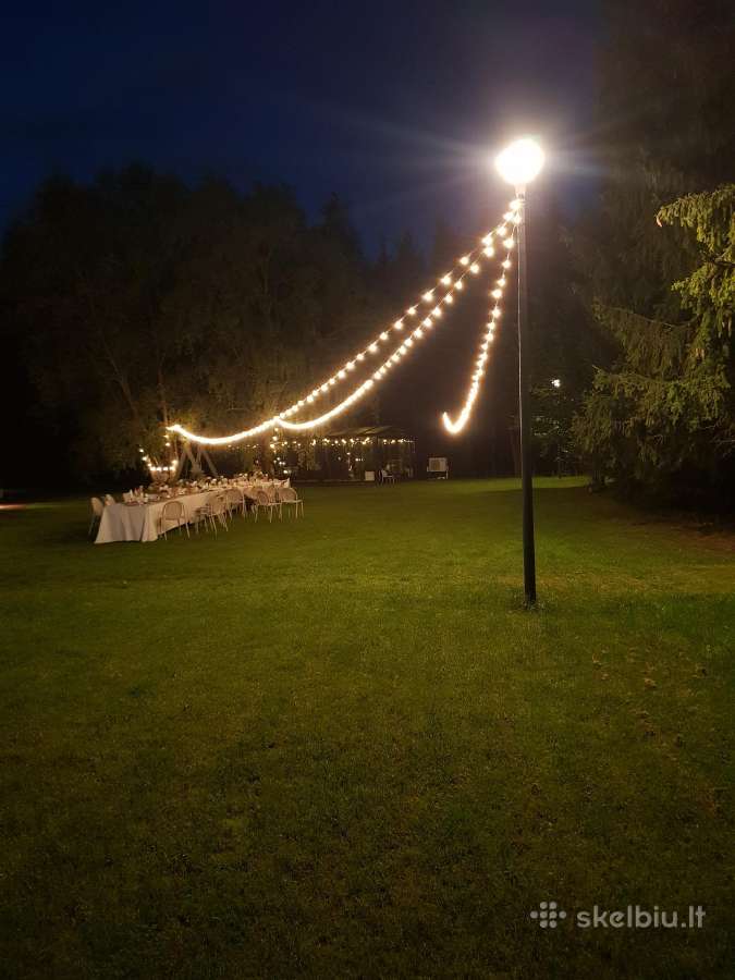  kj LED lauko lempučių girliandų nuoma - nuotraukos Nr. 11
