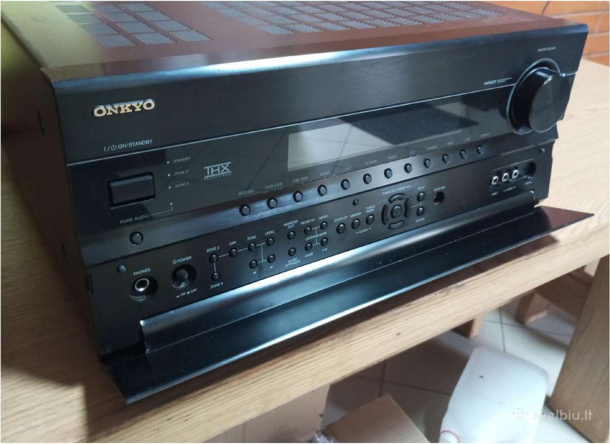Stiprintuvas Onkyo Tx- Nr 807 - nuotraukos Nr. 2