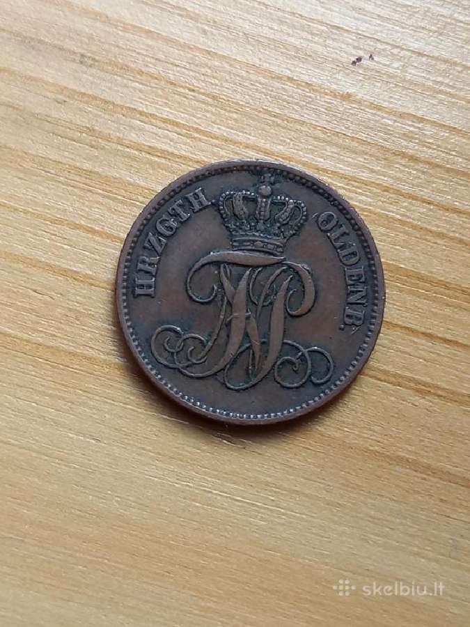 Vokietija- Oldenburgas 1858 3 švarenai - nuotraukos Nr. 2