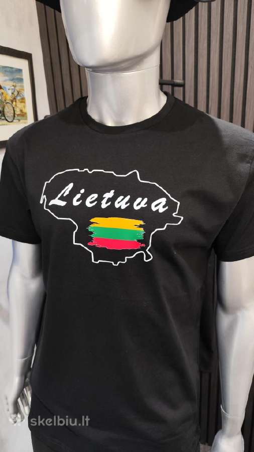 Marškinėliai Lietuva (žali balti, juodi) po 10 eur - nuotraukos Nr. 9