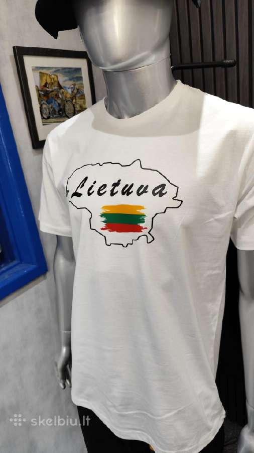 Marškinėliai Lietuva (žali balti, juodi) po 10 eur - nuotraukos Nr. 13