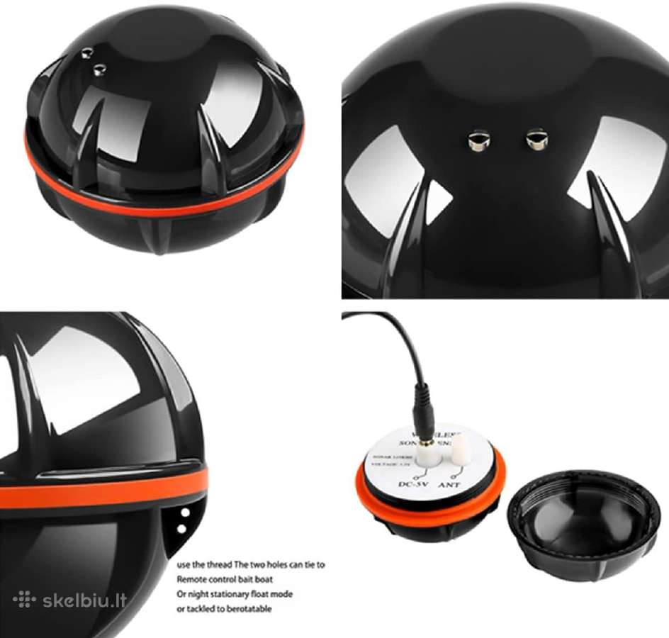 Flytec Xj-01 echolotas žuvų ieškiklis sonaras - nuotraukos Nr. 7