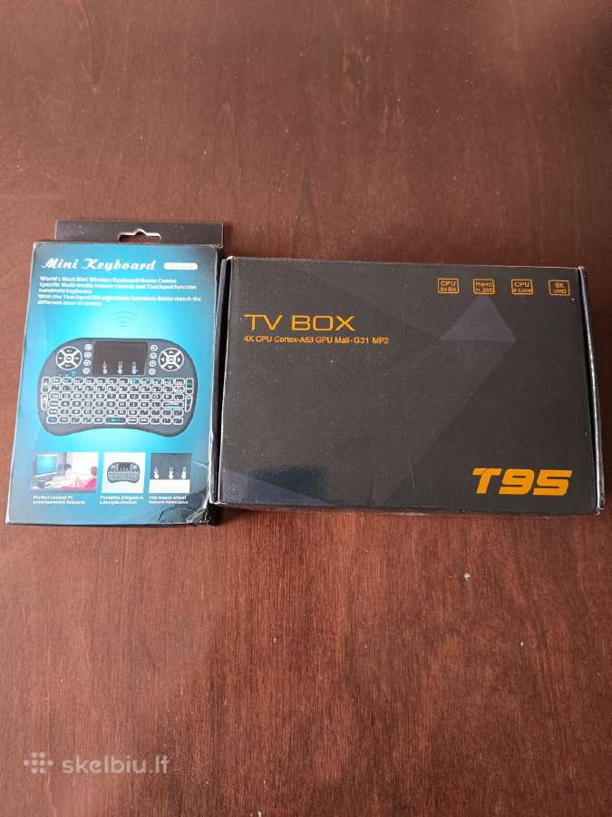 Parduodu TV box t95