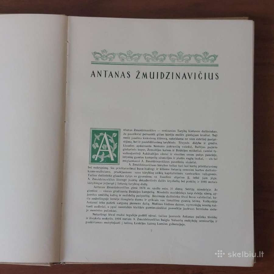 Antanas Žmuidzinavičius reprodukcijų albumas 1957 - nuotraukos Nr. 7